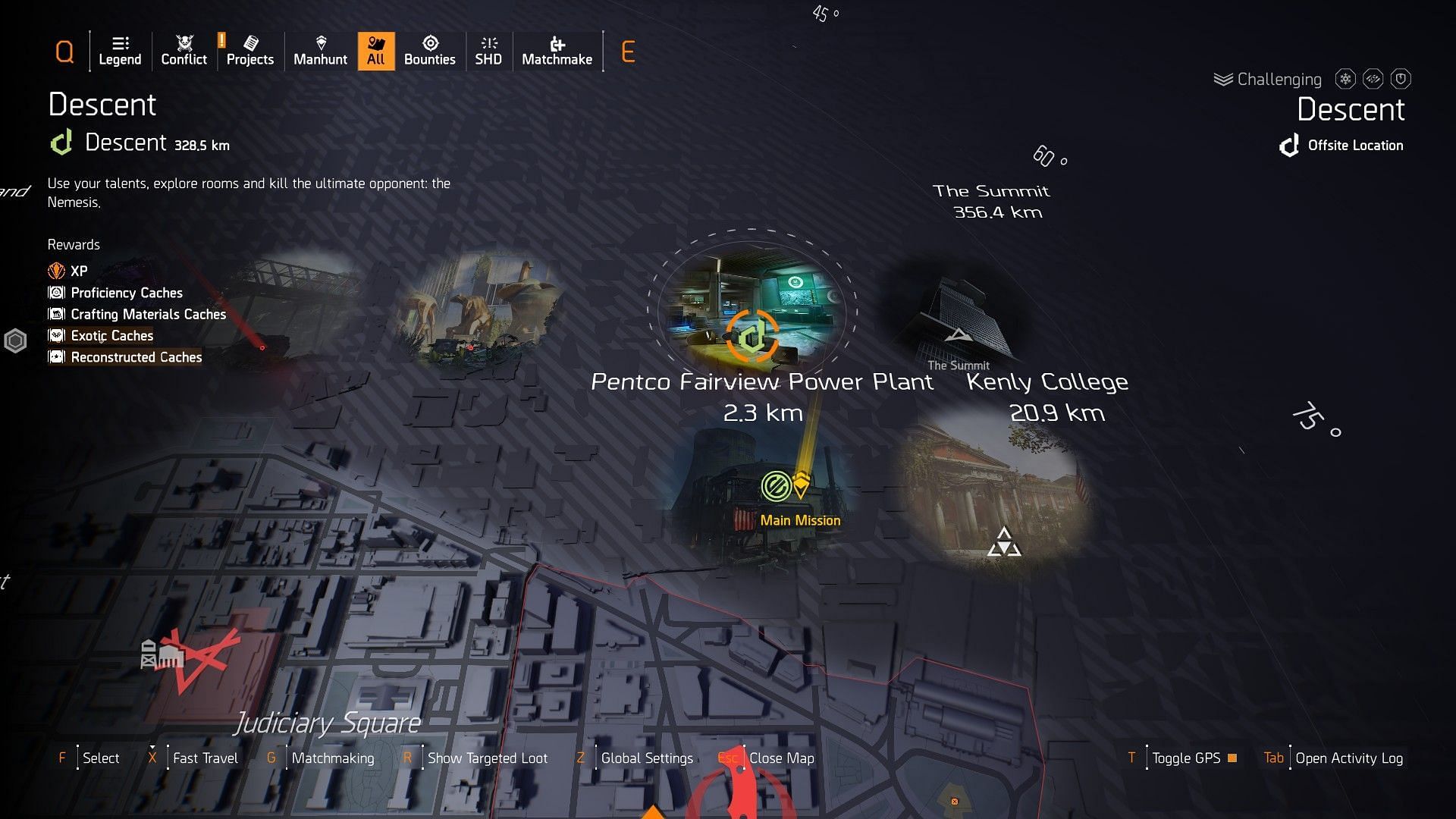 Descent in The Division 2 (Image via Ubisoft)